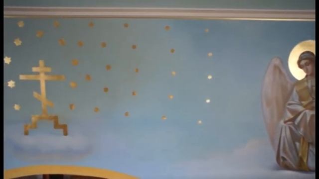 Живопись в храме с Барятино смотреть онлайн