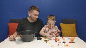 Сказка про бабу Ягу. Избушка на курьих ножках из пластилина. Варим волшебное зелье.