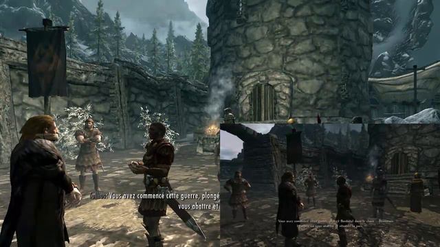 Let's Play The Elder Scrolls V: Skyrim Coop Ep 1 смотреть онлайн