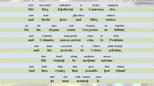 Anglo-Saxon Chronicle (565 AD) по-древнеанглийски | Old English