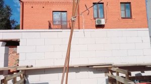 СТОЛБ ИЗ КИРПИЧА СВОИМИ РУКАМИ.кладка кирпичного столба.армирование столба.
