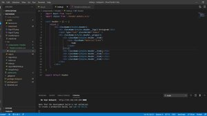 React JS - создание Instagram. Урок 2: Вёрстка шапки