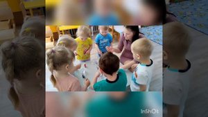 Занятие в 1 младшей группе