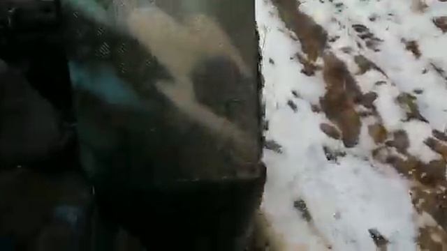 первый выезд болотохода - охота