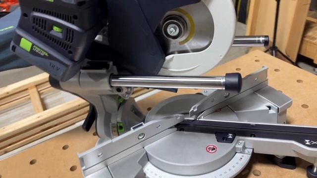 Festool KSC 60 Cordless Kapex Miter Saw Review смотреть онлайн