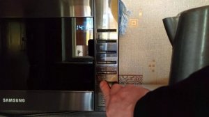 как отключить    звуковой сигнал в микроволновой печи Samsung ME88SUG