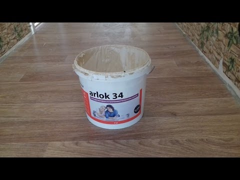 Склейка бытового линолеума / как склеить линолеум встык в домашних условиях?