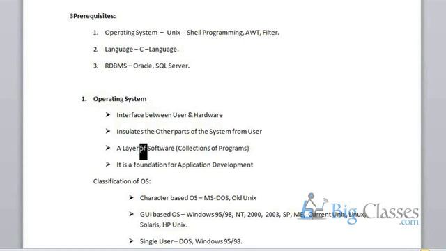 Oracle PL/SQL Tutorials For Beginners Part 1 - Oracle PL/SQL Tutorial - BigClasses