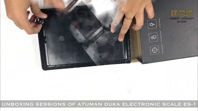 ATuman DUKA Electronic Scale ES 1 unboxing смотреть онлайн