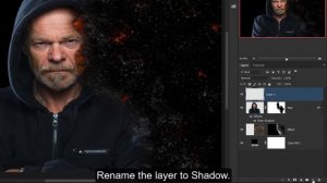 Disintegrate into ASH Effect : Photoshop Tutorial