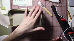 МК Как сделать коробку в эко-коже