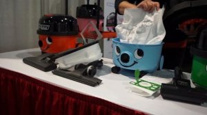 Numatic Henry Compact US Vacuum Cleaner line up explained -at VDTA 2019