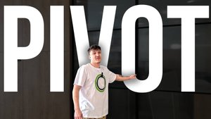 Двери 3,2 метра на системе PIVOT