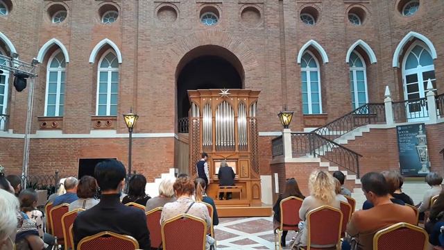 И.С. Бах. Чакона из партиты для скрипки соло переложение для органа М. Келлера. Фрагмент.