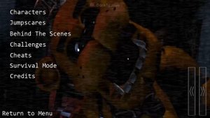 FNAF 1 Deluxe Edition - All Jumpscares & Extras Mode