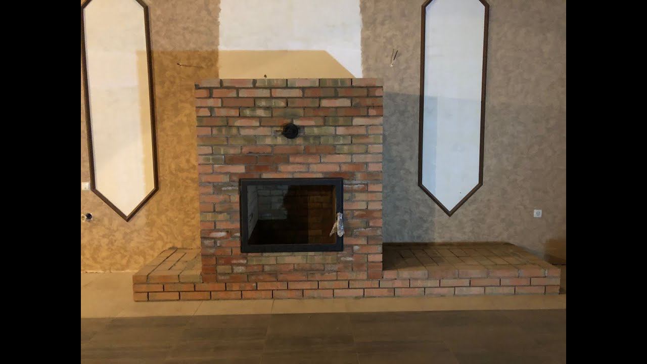 Камин со стеклянной дверкой и поддувалом с улици подробная сборка смотреть онлайн