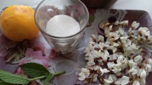 Напиток из соцветий акации