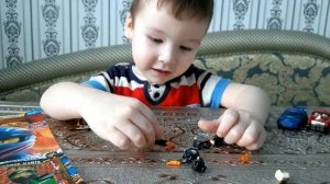 Лего Ниндзяго и машинки   HotWheels  от канала Супер Нинзяго.