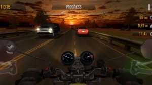 Traffic Rider moto racing game, make a career as a moto racer by getting into a couple of accidents