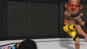 Хамзат Чимаев и Гилберт Бернс бой