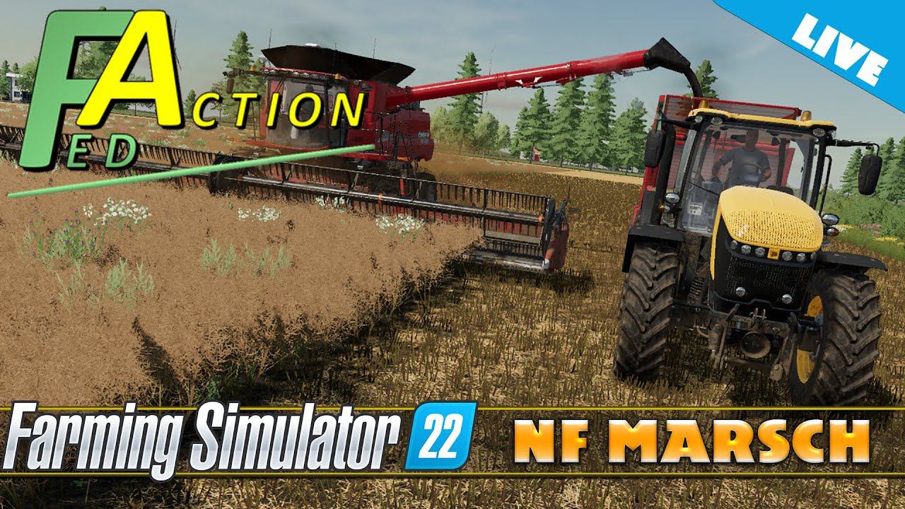 БОЛЬШАЯ УБОРОЧНАЯ. FS22. NF Marsch. смотреть онлайн