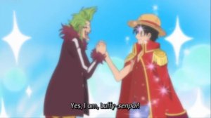 Luffy Meets Bartolomeo