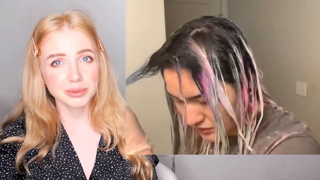 ОТПАЛА ПОЛОВИНА ВОЛОС ОТ ТРЕШ ОСВЕТЛЕНИЯ ДОМА. РЕАКЦИЯ ПАРИКМАХЕРА смотреть онлайн