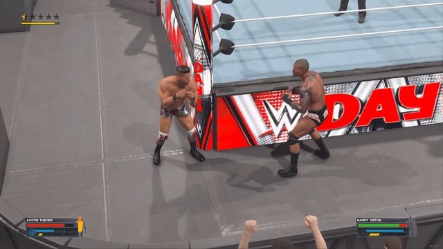 WWE 2K23 Randy Orton vs Austin Theory Day 1 смотреть онлайн