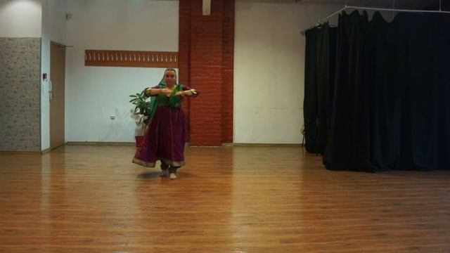 Kathak Tirvat   катхак Индийский классический танец | Триват | Эльвира Шехмаметева | Чатуранг