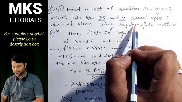 4. Regula-Falsi Method | Working Rule & Problem#1 | False Position Method | Numerical Methods смотреть онлайн
