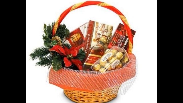 новогодние подарочные корзины