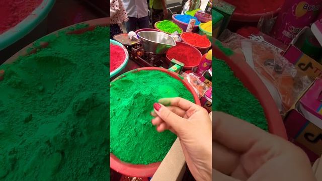 С праздником Холи!happy Holi #india #travel #vlog #facts #village#holi#shorts#trending#colors#kids