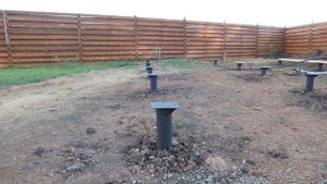 Дешевый фундамент для бани.