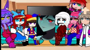 🎤|The Amazing Digital Circus React to pomni as ai hoshino|gacha nox|1/1|🇺🇲🇧🇷|🎤