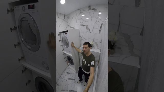Шкаф под сушку и стиральную машину смотреть онлайн