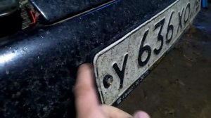 LED Рамка ГОС номера / тонировка 35 % / Ваз 2112