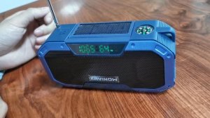 Manual of KAYINOW D580 weather radio bluetooth speaker