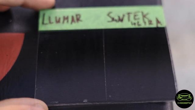 Тестируем Llumar Gloss HC Cap.Песок и Растворители. смотреть онлайн