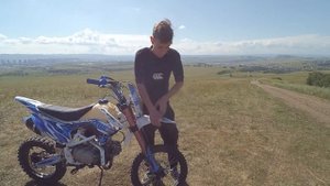 обзор на питбайк Motoland apex 125e 17/14