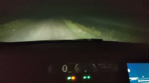 Катаюсь в туман с Led лампами на Рено Гранд Сценик 3.