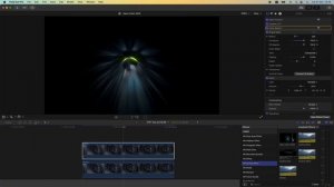 LIGHT RAY EFFECT IN FINAL CUT PRO