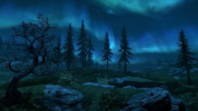 Ночная музыка из Скайрима смотреть онлайн
