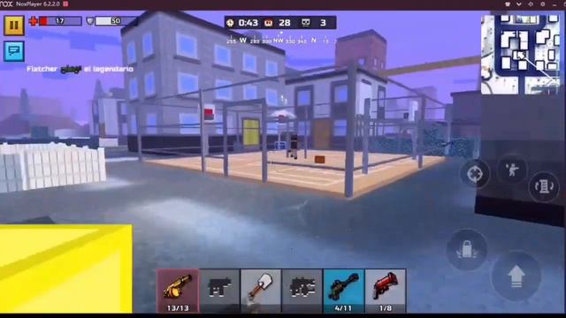 PIXEL GUN 3D HELPING SANTA SAVE CHRISTMAS смотреть онлайн