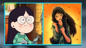 ПЕРСОНАЖИ ГРАВИТИ ФОЛЗ В СТИЛЕ АНИМЕ #1