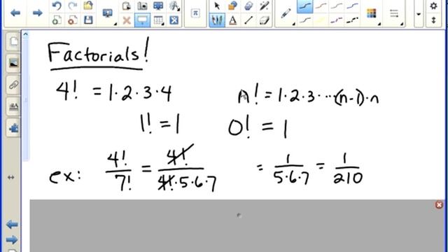 Reducing Factorials смотреть онлайн