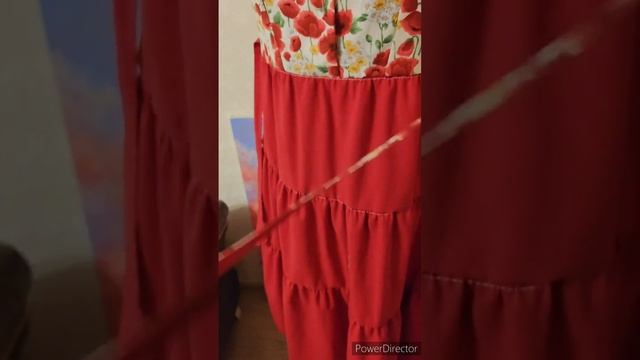 Проект комбинированное платье Маки из хлопка и льна. Дистанционный пошив. Мой первый и удачный опыт