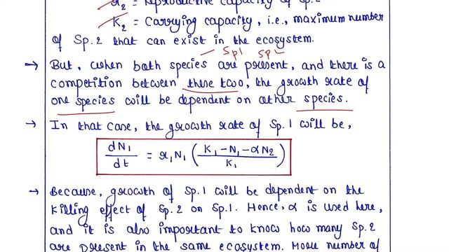 Lotka-Volterra Model | Readymade notes for exam | Easiest explanation | Ecology lecture смотреть онлайн