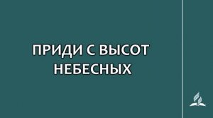 №78 Приди с высот небесных _ Караоке с голосом _ Гимны надежды