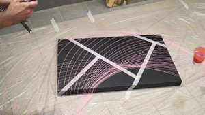 Перекрасил стол из ИКЕИ