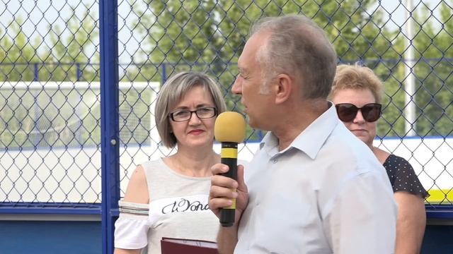 В Кузнецке отметили День физкультурника на новом стадионе. Август 2021 год. смотреть онлайн